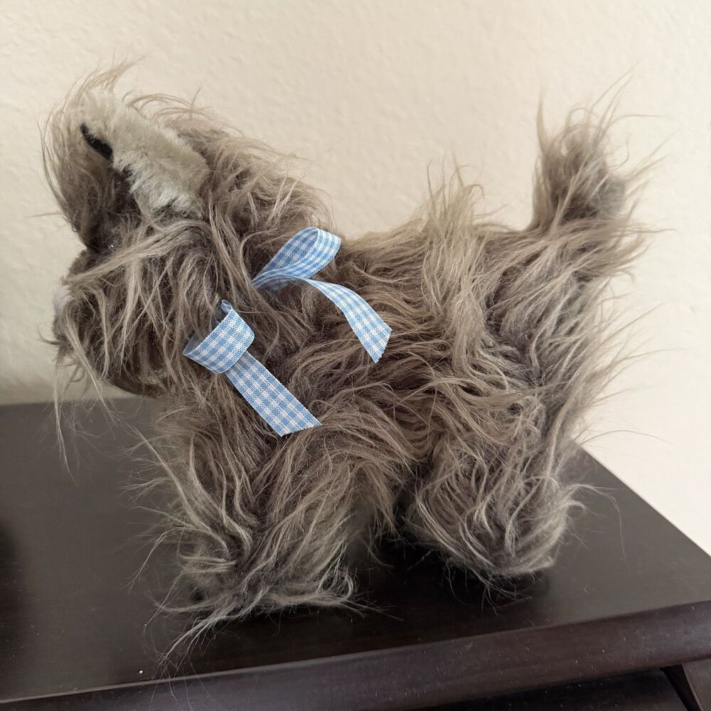 Rubies Costume Co Wizard Of Oz Toto Plush Stuffed Animal Gray Shaggy Dog 9"